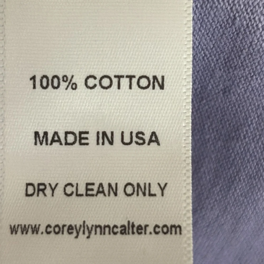 Corey Lynn Calter Molly Cotton Ringer Tee in Purple - Size XS_7
